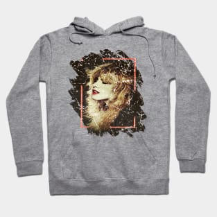 Stevie Nicks-Brush Frame Retro Hoodie